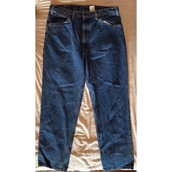 VTG Levi's 1992 540 Relaxed Fit Orange Tab Blue 5 Pocket Medium Wash 34x30 - Picture 2 of 10